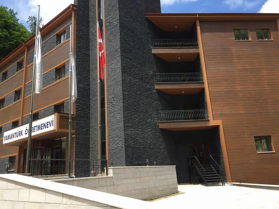 Hotel Yamanturk Ogretmenevi Çamlıhemşin Exterior foto