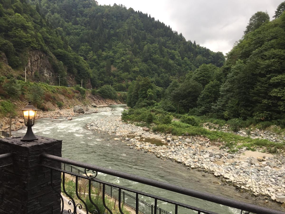 Hotel Yamanturk Ogretmenevi Çamlıhemşin Exterior foto